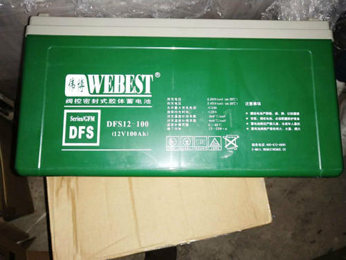 伟博12V100AH B